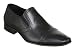 Office Quincy Punch Slip On Black Leather - 10 Uk