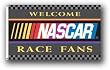 NASCAR 3 Ft. x 5 Ft. flag w/grommetts - NASCAR