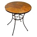 Slate-Top End Table