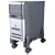 Kantek Mobile CPU Stand - System cabinet tower stand - black