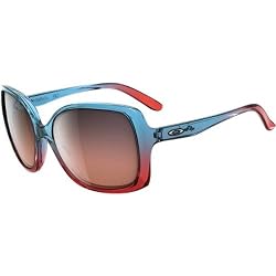 Oakley Beckon Women's Limited Editions Designer Sunglasses - Green Sherbert/G40 Black Gradient