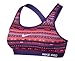 Nike Womens Pro Classic Padded 8 Bit Sports Bra Light Crimson/Court Purple 683628-696 Size X-Small