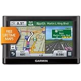 Garmin n&uuml;vi 55LM GPS Navigator System with Spoken Turn-By-Turn Directions, Preloaded Maps and Speed Limit Displays (Lower 49 U.S. States)