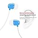 Sport Wireless Bluetooth Headphones, Upgrade Sweatproof Neckband Stereo Earphones  Earbuds-Blue