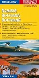 Reisekarte : Namibia - Botswana