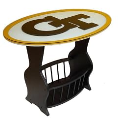 Georgia Tech - Glass End Table