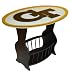 Georgia Tech Glass End Table
