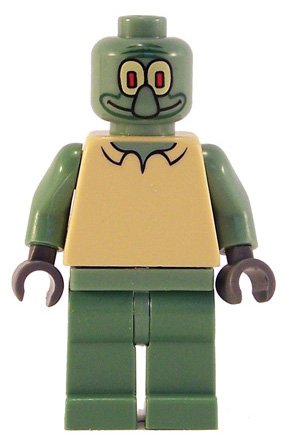 Squidward - LEGO Spongebob Squarepants Figure