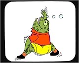 Mouse Pad with frog, dancing, toad, dance