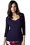  Per Una Sweetheart Neck Panelled Top
