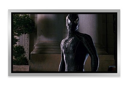 Best Price Focupix 16:9 Widescreen Premium Silver Frame Projector Screen - 112