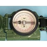 U.S. Issue Mil-Spec Tritium Illuminated Aluminum Military Lensatic Marching Compass