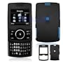 Samsung Propel A767 Cell Phone Black Rubber Feel Protective Case Faceplate Cover