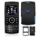 Samsung Propel A767 Cell Phone Black Rubber Feel Protective Case Faceplate Cover + Free LiveMyLife Wristband