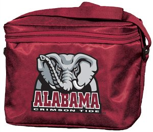 Alabama Crimson Tide Logo NCAA Collapsible 6 Pack Cooler Lunch Box by Logo