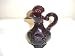 Avon Cape Cod Ruby Glass Cruet full of Skin So Soft Bath Oil