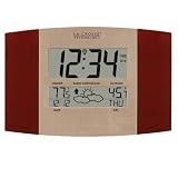 La Crosse Technology WS-8157U-CH-IT Atomic Clock with Outdoor Temperature and Weather Forecast