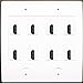 RiteAV 8 Hdmi Wall Plate White
