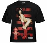 FIREFIGHTER T-SHIRTS - FIRE HO - HUSTLER - SEXY FIREFIGHTER T-SHIRT - FIRE HO TEE - HUSTLER T-SHIRTS - FIRE FIGHTER TEE