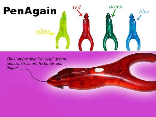 12 New Original PenAgain Pens- 4 Colors- Assortment