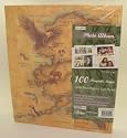 Alaska State Map Photo Album 100 Magnetic Pages Refillable