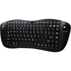 Adesso Wireless Mini Keyboard with Trackball (WKB-3000U)