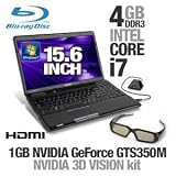 Discount Toshiba Satellite A665 3DV LED TruBrite 15.6 Inch Laptop Black