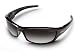 Edge Eyewear TSRG216 Reclus Safety Glasses Black Frames Gradient Polarized Smoke Lens