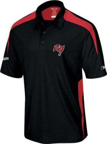Tampa Bay Buccaneers -Black- 2008 Afterburn Team Polo
