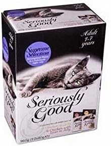 Seriously Good Supreme Selection in Jelly Multipack 12x80g Cat Food (960g)