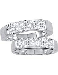 1.00CTW DIAMOND INVISIBLE DUO SET