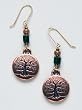 Earrings - Tree of Life, Copper