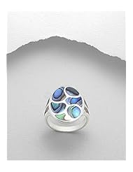 Shell Ring In 92.5 Sterling Silver