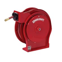 Reelcraft 5650 OLP 3/8-Inch by 50-Feet Spring Driven Hose Reel for Air/Water