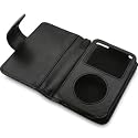 Ipod Classic 80gb, 120gb, 160gb Premier Wallet Case and screen protector