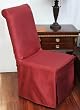 NOVA SILK Large Parsons Chair Slipcover 44H 19.5W 17.75L