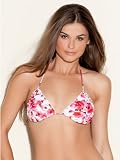 GUESS Smell the Roses Triangle Bra Bikini Top, MULTIPLE COLORS (LARGE)