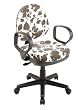 Contemporary Swivel Chair with Flex Back and Loop Arms By Office Star