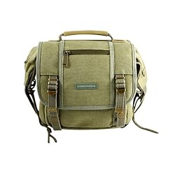 CaseCrown CAMO Rugged Canvas Messenger Bag for the Canon EOS Rebel T1i 15.1MP Digital SLR Camera Carrying