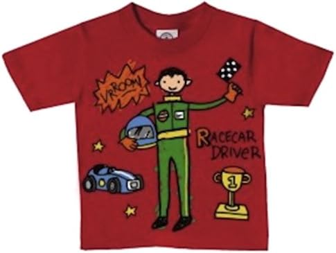 Race Car Driver Toddler Tee in Gift Box (3T)
