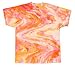 Tie-Dye T-Shirt ~ Short Sleeve ~ 100% Cotton ~ Marble Lollypop (Large, Marble Lollypop)