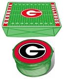 Georgia Bulldogs Pop-Up Platter Protector Set