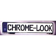 Kennzeichenhalter chrom 2 St�ck