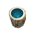 Small Log Bowl - Turquoise