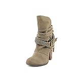 Naughty Monkey Womens Santa Anna Harness Chukka Boot Shoe, Taupe, US 8