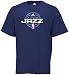 Utah Jazz NBA On-Court Practice Anti-Microbial Performance T-Shirt