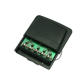 PROception 4 Way Outdoor Aerial Splitter  (fixes to wall or aerial pole/mast)