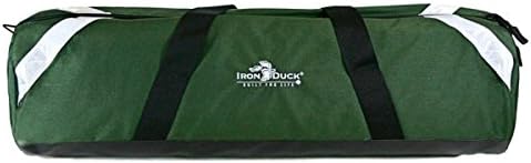 Iron Duck 36002E-G Oxygen Bag for Class E Oxygen Tank, Regulator and Related Delivery Supplies, Nylon, Green