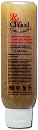 Rx Clinical Cosmeceuticals Strawberry Stem Exfoliating Cleanser 6oz