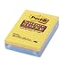 3M Super Sticky Post-it(R) Notes, 4in. x 6in., Lined Notes, 90 Sheets Per Pad, Assorted Colors, Pack of 3